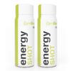 2 x 60 ml Energy Shot značky GymBeam | Príchuť: Citrón / limetka