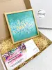 Gift box: Obraz + poukážka na kurz (hnedý rám)