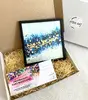Gift box: Obraz + poukážka na kurz (čierny rám)
