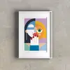 Digitálna grafika slovenského autorského motívu od Lucie Švagerkovej "Tajomná"