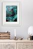 Tlačený print obrazu od slovenskej maliarky Laury Pau "Matka Oceána" | Veľkosť: A4
