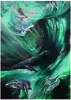 Tlačený print obrazu od slovenskej maliarky Laury Pau "Matka Oceána" | Veľkosť: A4