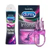Balíček Durex Devil glide: vibračný krúžok a lubrikant