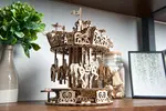Mechanický model 3D puzzle značky Ugears "Kolotoč"