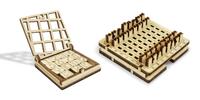 2-dielny SET Mini hier: 1 x Mini hra Čísla + 1 x Mini hra Domino