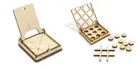 2-dielny SET Mini hier: 1 x Mini hra Tangram + 1 x Mini hra Piškôrky 2