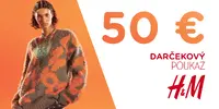 Darčekový poukaz v hodnote 50 €