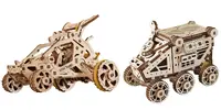 2-dielny SET Mechanických modelov Ugears: 1 x Mini Buggy + 1 x Mars Buggy