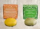 2 x 60 g Šampónový kameň Ľúbava (Rakytník s pomarančovou šťavou a nechtíkom/Žihľava s citrónovou šťavou)