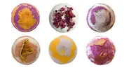 6 x 140 g Šumivá bomba do kúpeľa Bloombee (exotic mango/flawless rose/good night/juicy orange/lemon lavender/unicorn)