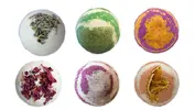 6 x 140 g Šumivá bomba do kúpeľa Bloombee (calming lavender/easy breath/exotic mango/flawless rose/good night/juicy orange)