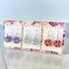 3-dielny SET: Dámske šité náušnice so striebrom Santia Handmade "Guličky" | Fialová / sivá / ružová