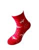 Bláznivé dámske ponožky "Soby" | Veľkosť: 37-40 | Červená