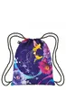 Športový ruksak LOQI Backpack "Shinpei Naito Hummingbirds" | Kolibrík / fialová
