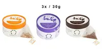 3 x 30 g BIO Pyramídový čaj (Ginger Zest/Berry Fruity/Rooibos Cacao Chai)