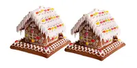 255 g Jedlá stavebnica "Perníková chalúpka" | Balenie: 2 ks