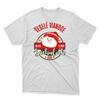 Pánske vianočné tričko "Snehuliak / dedo" | Veľkosť: XS | Biela