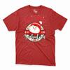 Pánske vianočné tričko "Snehuliak / dedo" | Veľkosť: XS | Červená