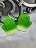 2 x 10 g Ručne vyrobené mydlo "Rukavice" | Zelená