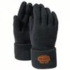 Pánske pletené rukavice "#naseslovenske" | Veľkosť: S/M | Čierna