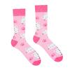 Veselé ponožky Hesty Socks "Ružové mačičky" | Veľkosť: 35-38