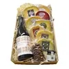 Darčeková kazeta č. 7 - syry (850 g) a sekt extra dry (0,7 l)