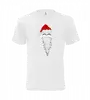 Pánske vianočné tričko "Santa" | Veľkosť: S | Biela