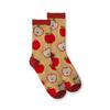 Veselé ponožky Tiammky "Jabĺčko" | Veľkosť: 35-38