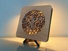 Obrazová stolná lampa "Strom života"