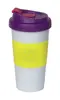 450 ml Prenosný pohár ToGo | Sivá / žltá / fialová