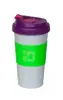450 ml Prenosný pohár ToGo | Sivá / zelená / fialová