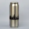 500 ml Turistická nerezová termoplechovka "S vlkmi žijem, s vlkmi pijem..."