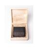 Pánska peňaženka v darčekovej krabičke LR1 | Balenie: Vianočný motív | Čierna