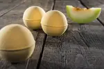 3 x 100 g Šumivá bomba do kúpeľa / žltý melón