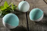 3 x 100 g Šumivá bomba do kúpeľa / citrónová verbena