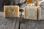 3 x 100 g Prírodné mydlo / med s ovsenými vločkami