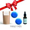 4-dielny Balíček slovenskej kozmetiky Bloombee "Manly men"