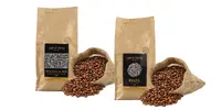 2000 g SET: Zrnková espresso blend káva pražená na Slovensku (Brazília + India / Kostarika +India)