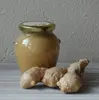 Pastovaný včelí med (zázvor) | Hmotnosť: 240 g