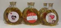 6 x 0,5 l Broskyňové víno s valentínskou etiketou