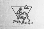 Nástenné drevené puzzle (Vodnár)