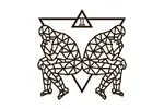 Nástenné drevené puzzle (Blíženci)