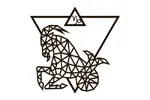 Nástenné drevené puzzle (Kozorožec)