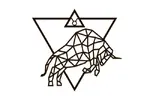 Nástenné drevené puzzle (Býk)