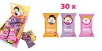 30 x 20 g Detské ovocné tyčinky Pink Onion (veselý Maťko/kyslý Miško/sladká Zuzka)
