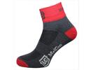 Športové ponožky českej výroby MelCon Bikers | Veľkosť: 35-38 | Červená