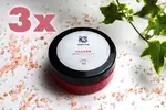 3 x 200 ml Soľný peeling "Jahoda"
