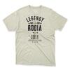 Pánske tričko "Legendy sa rodia v júli" | Veľkosť: S | Svetlobéžová