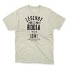 Pánske tričko "Legendy sa rodia v júni" | Veľkosť: S | Svetlobéžová