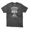 Pánske tričko "Legendy sa rodia v máji" | Veľkosť: S | Tmavosivá